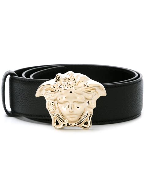 versace black medusa belt|most expensive versace belt.